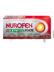 Nurofen Express Forte, 400 mg, 10 kapsułek