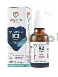 MYVITA Witamina K2 MK-7, krople, 30 ml