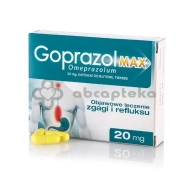 Goprazol Max 20 mg, 14 kapsułek dojelitowych
