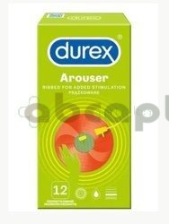 Durex Arouser prezerwatywy, 12 sztuk