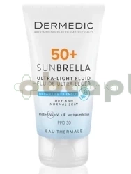 Dermedic Sunbrella, ultralekki krem ochronny SPF50 dla skóry normalnej, 40 ml