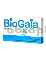 BioGaia, tabletki do żucia o smaku mandarynkowym, 30 szt.