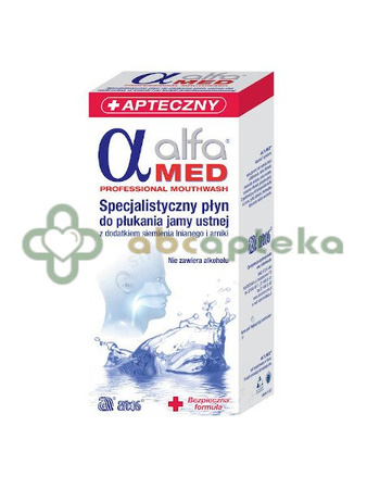 Alfa Med płyn do płukania ust 200 ml