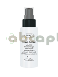 Ziaja Kozie Mleko, ultralekki krem anti-age nawilżająco- energetyzujący, 50 ml