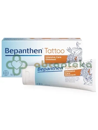 Bepanthen Tattoo, maść do pielęgnacji tatuażu,              50 g