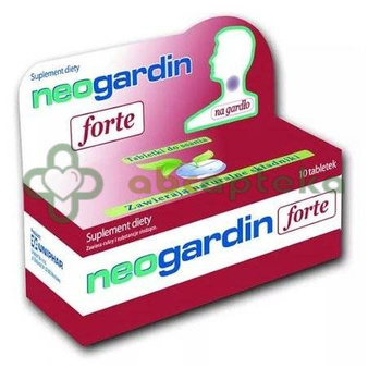 Neogardin Forte, 10 tabletek do ssania