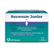 Recenum Junior 30 mg, 10 saszetek