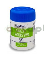 Humavit Z, skrzyp i pokrzywa, 250 tabletek