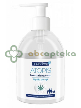 Novaclear Atopis, mydło do rąk, 300 ml