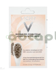 Vichy Masque peel, peelingująca maska rozświetlająca, 2 x 6 ml