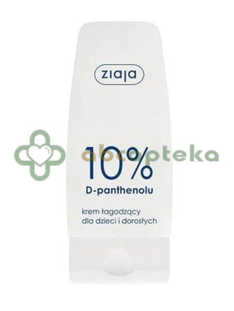 Ziaja, krem łagodzący, 10 % D-panthenolu, 60 ml