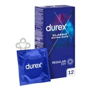 Durex Classic Extra Safe prezerwatywy, 12 sztuk