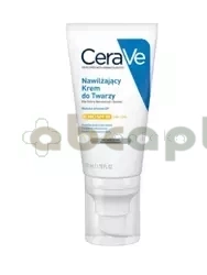 CeraVe, nawilżający krem do twarzy skóra normalna i sucha, SPF 50, 52 ml