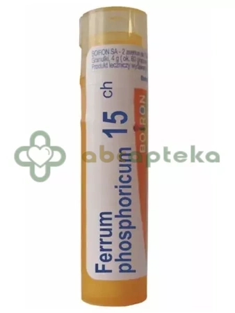 BOIRON Ferrum phosphoricum 15 CH , 4 g