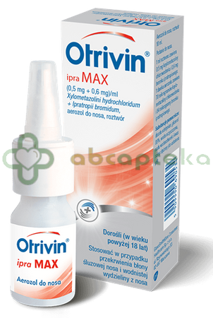 Otrivin Ipra Max, aerozol do nosa, 10 ml