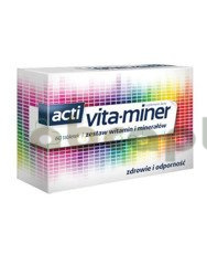 Acti Vita-miner, 60 tabletek | DATA WAŻNOŚCI 31.10.2025