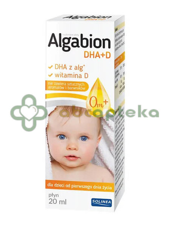 Algabion DHA+D, płyn, 20 ml