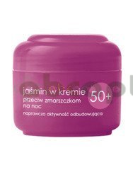 Ziaja Jaśminowa, krem przeciw zmarszczkom 50+ na noc, 50 ml