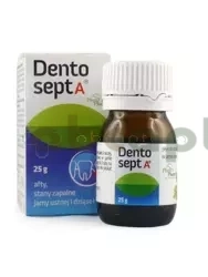 Dentosept A, płyn do stosowania w jamie ustnej,  25 g