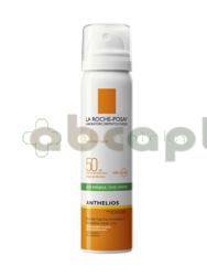 La Roche-Posay, Anthelios XL SPF 50+, mgiełka do twarzy, 75 ml + KOSMETYCZKA | DATA WAŻNOŚCI 31.01.2026