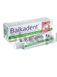 Baikadent, żel do stosowania w jamie ustnej, 15 g