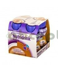 Nutridrink Protein o smaku mokka, 4 x 125 ml