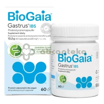 BioGaia Gastrus IBS, 60 kapsułek