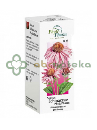 Succus Echinaceae, sok z jeżówki purpurowej, 50 ml