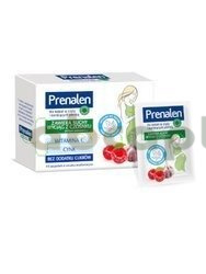 Prenalen, proszek do rozpuszczania o smaku malinowym, 14 saszetek