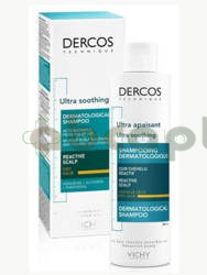Vichy Dercos ultrakojący szampon do włosów suchych, 200 ml