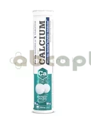 Olimp Calcium o smaku cytrynowym, 20 tabletek musujących