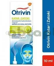 Otrivin Katar i Zatoki, aerozol do nosa, 10 ml