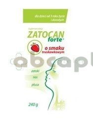 Zatocan Forte, smak truskawkowy, 240 g