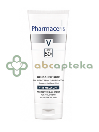 Pharmaceris V Viti-Melo Day, ochronny krem dla skóry z problemem bielactwa, SPF 50+, 75 ml