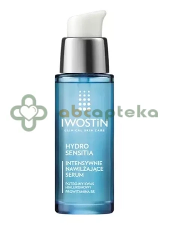 Iwostin Hydro Sensitia, intensywnie nawilżające serum, 30 ml