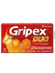Gripex Duo, 16 tabletek powlekanych
