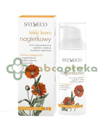 Sylveco, lekki krem nagietkowy, 50 ml