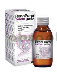 Renopuren Zatoki Junior, płyn, 120 ml