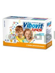 Vibovit Junior o smaku pomarańczowym 30 saszetek