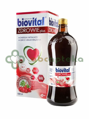 Biovital Zdrowie Plus, płyn, 1000 ml | DATA WAŻNOŚCI 31.01.2026