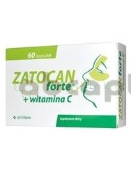 Zatocan Forte + Witamina C, 60 kapsułek