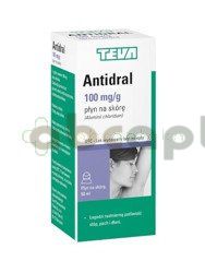 Antidral 100 mg/g płyn na skórę 50 ml