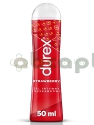 Durex, żel intymny truskawkowy, 50 ml
