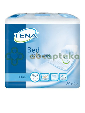 TENA Bed Plus, Podkłady higieniczne 60 cm x 90 cm, 30 sztuk