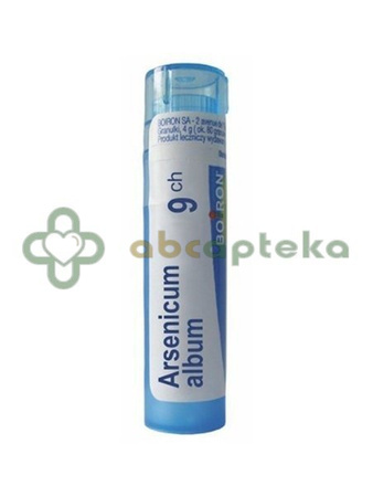 Boiron Arsenicum album 9 CH, granulki, 4 g