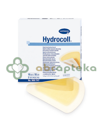 Hydrocoll, opatrunek hydrokoloidowy, 10 cm x 10 cm, 1 sztuka