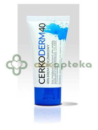 Cerkoderm 40, 40% krem mocznikowy, 50 ml 