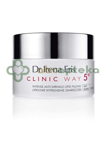 Dr Irena Eris, Clinic Way 5°, dermokrem do twarzy i pod oczy na dzień, SPF 20, 50 ml