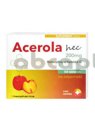 Acerola 200 mg Hec 50 tabletek