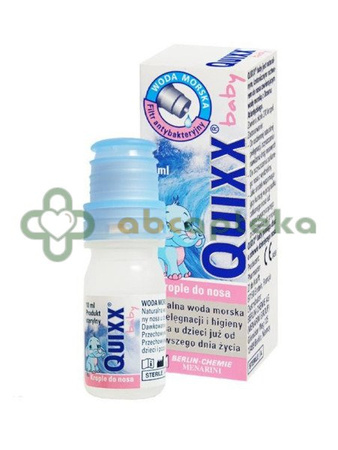 Quixx, Baby, krople do nosa, 10 ml